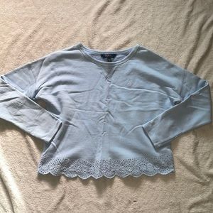 polo long sleeve sweat shirt